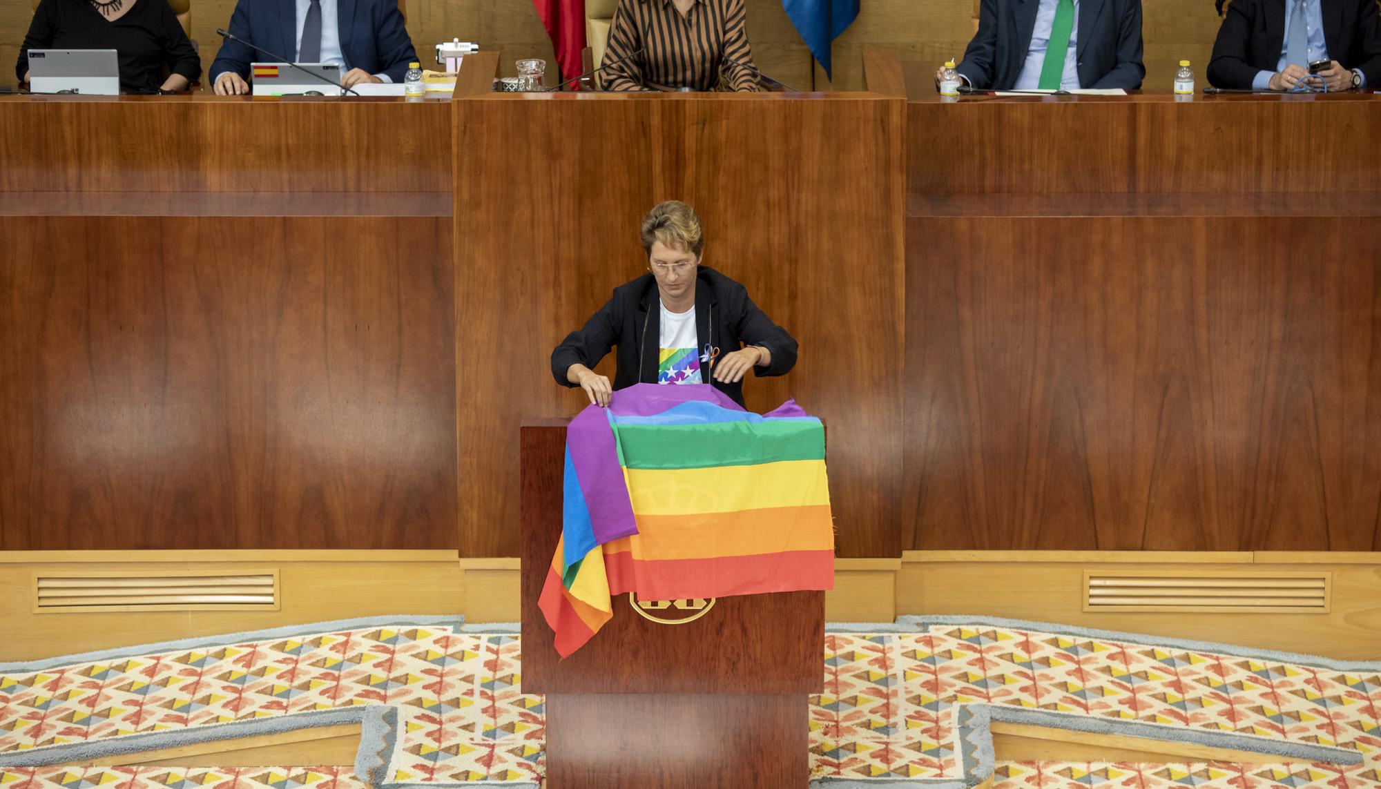 Asamblea de Madrid debate derogación leyes LGTBI  - 4 Paloma García Villa